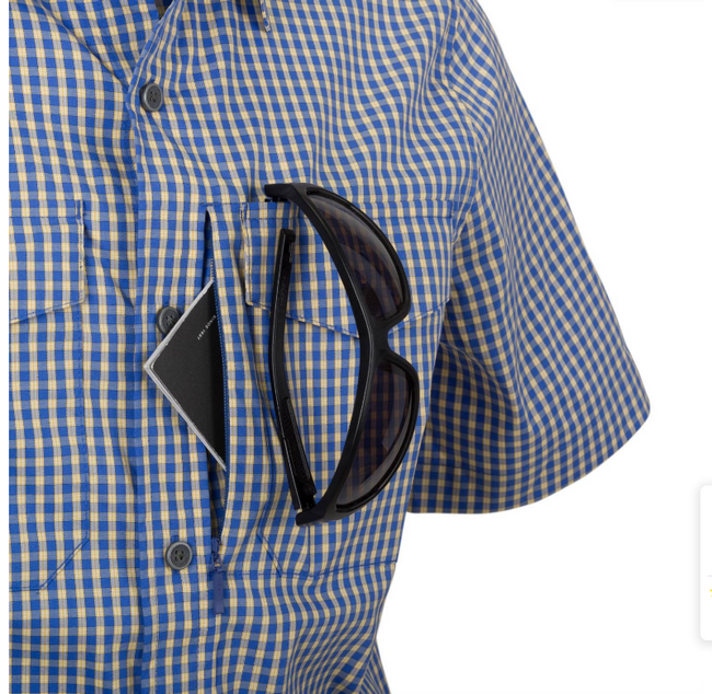 Covert Concealed Carry Short Sleeve Shirt - Red