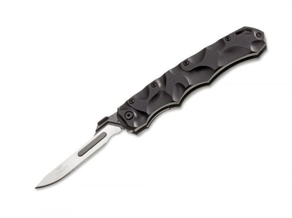 Havalon Piranta 60A Stag Black Pocket Knife