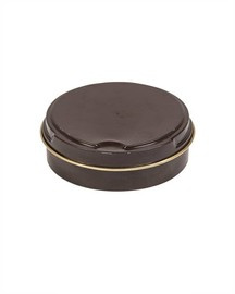 SVÁJCI BARNACIPŐ KRÉM, ZSÍRRAL - SVÁJCI HADSEREGBŐL SZÁRMAZIK - KB. 100-130 g - JÓ ÁLLAPOTBAN