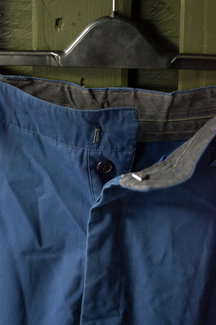 TENGERÉSZKÉK NADRÁG - ROMÁN KATONAI FELESLEG - HASZNÁLT