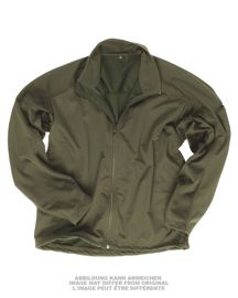 LIGHTWEIGHT SOFTSHELL JACKET  WITHOUT POCKETS - Mil-Tec® - OD