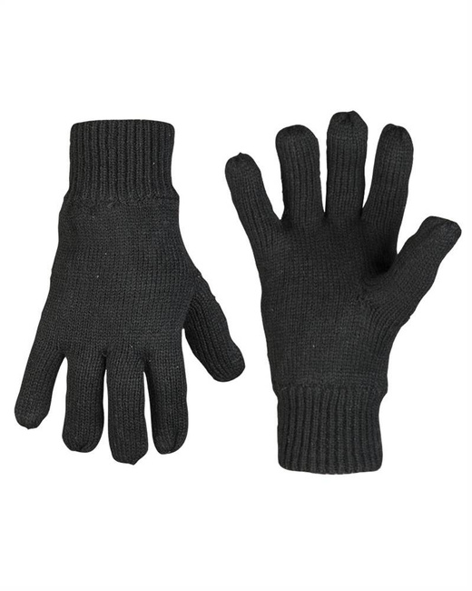 Black PAN THINSULATE GLOVES