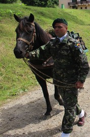 Ló kantár patkóval - Román felesleg - Jó állapotban