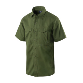 SHORT-SLEEVED SHIRT - DEFENDER MK2® - POLYCOTTON RIPSTOP - Helikon-Tex® - PINE GREEN