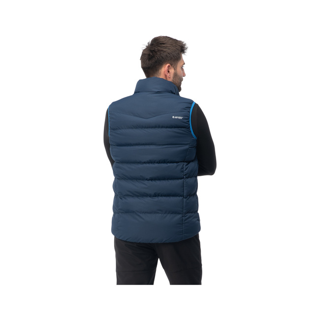 MEN S QUILTED VEST SANIS - DRESS BLUE/ LAPIS BLUE - MAGNUM 