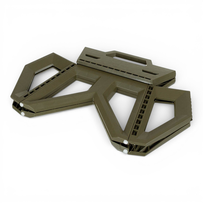 Összecsukható kempingszék, magasság kb. 24 cm - OD zöld - Fox Outdoor