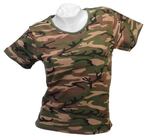 PÓLÓ NŐK WOODLAND CAMO STRETCH