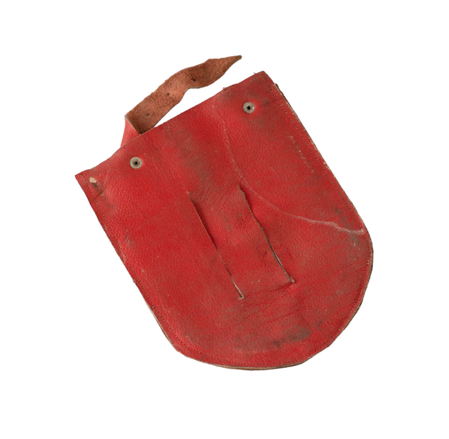 Leather shovel bags - various colors - Romanian Military Surplus
