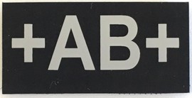 Tapasz, embléma vér - POS AB