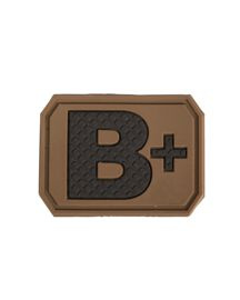 3D VÉRCSOPORT TAPASZ, EMBLÉMA - Mil-Tec® - SÖTÉT COYOTE - B POZ