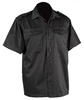 ING US ARMY BLACK SHORT SLEEVE SHIRT