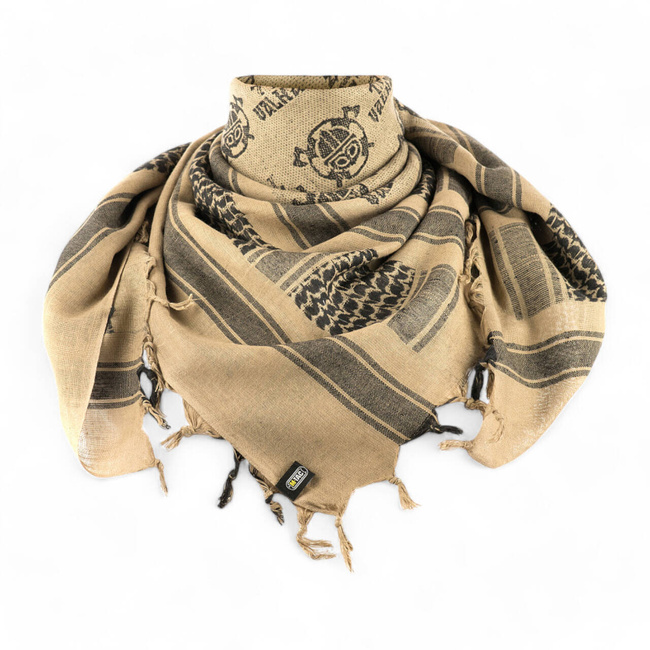 SHEMAGH SCARF - TIL VALHALL - COYOTE/BLACK - M-TAC