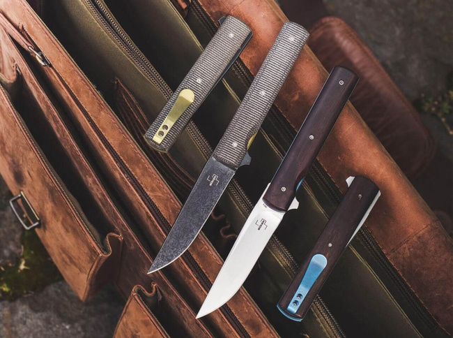 Zsebkés "URBAN TRAPPER LINEAR COCOBOLO" - BOKER PLUS