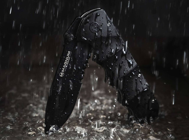 PROFESSZIONÁLIS KÉS FEKETE SPEAR - MAGNUM BY BOKER