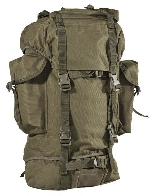 HÁTIZSÁK GERMAN ARMY COMBAT 65L OLIVE DRAB