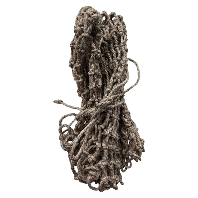 BIODEGRADABLE JUTE NETTING - MILITARY SURPLUS ROMANIAN ARMY - IN GOOD CONDITION