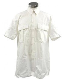 DUTCH SHORT SLEEVES SHIRT - WHITE - LIKE NEW