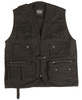 Black MOLESKIN HUNTING AND FISHING VEST