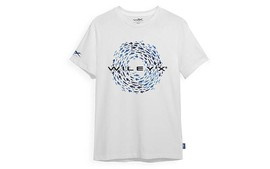 WX Fish T-shirt, cotton, white - Wiley X