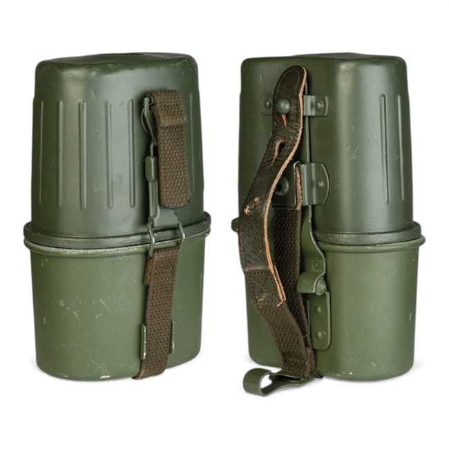 Muanyag Vizkulacs Szett Fem Bograval - Nemmet Hadsereg Katonai Felesleg - OD Zold/Fekete - Hasznalt