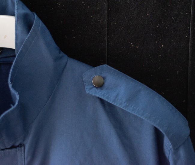 Cadet`s Jacket - Romanian Army - Military Surplus - Blue - Like new