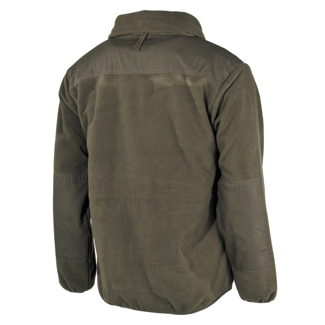Fleece Jacket "Alpin", windproof, OD green