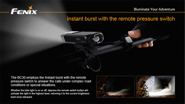 Lámpák, zseblámpa, Fenix BC30