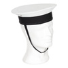 WHITE NAVY HAT - MILITARY SURPLUS FROM ITALIAN ARMY - LIKE NEW