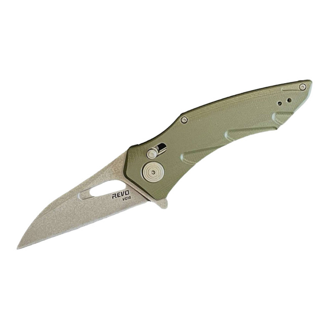 EDC KNIFE STORM WHARNCLIFFE G10 GREEN - REVO