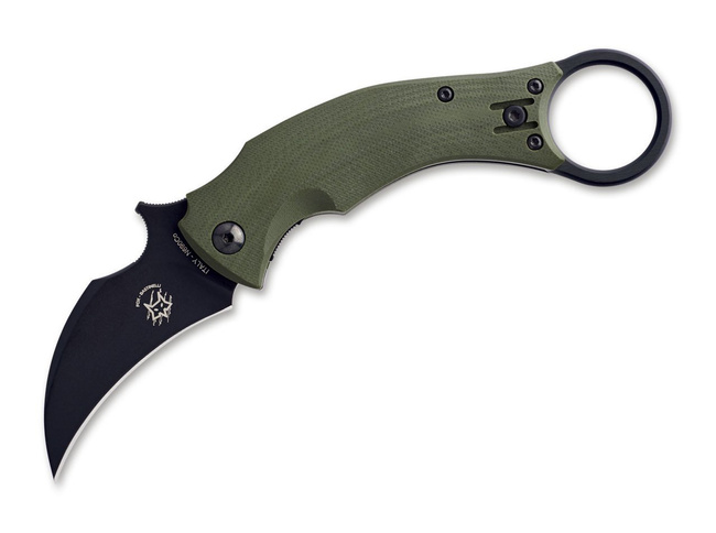 Black Bird Green   Zsebkes-Fox Knives