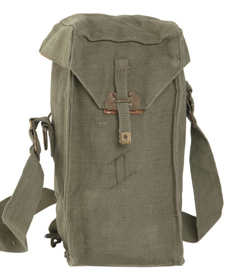 Shoulder Bag - Military surplus from the Belgian Army - OD - Used