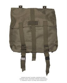 AUSTRIAN NYLON PILOT BAG WITH STRAP - OD - LIKE NEW