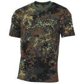 COTTON T-SHIRT - "STREETSTYLE" - AMERICAN ARMY STYLE - MFH® - BW CAMOUFLAGE