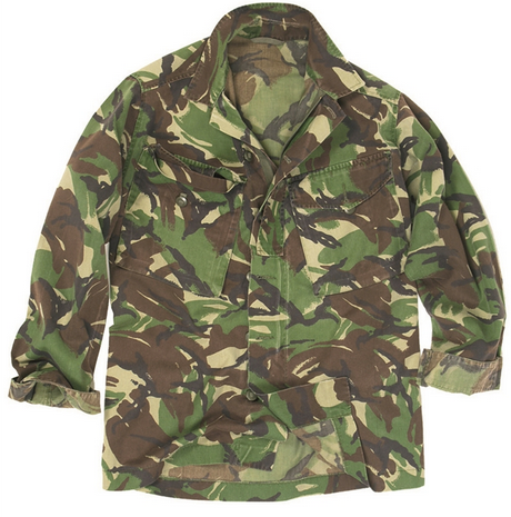 BRIT SZOLGÁLATI ING - DPM TEREPSZÍNŰ - KATONAI FELESLEG - HASZNÁLT