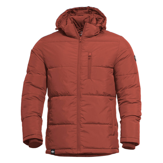 TAURUS PUFFER JACKET - PENTAGON® - MAROON RED