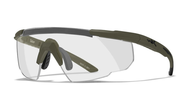 BALLISTIC SUNGLASSES - SABER ADVANCED - WILEY X - SZÜRKE/TISZTA/HALVÁNY ROSTOS - Matt OD zöld