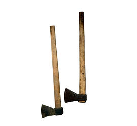 AXE - 80 CM HANDLE - ROMANIAN ARMY MILITARY SURPLUS - IN GOOD CONDITION