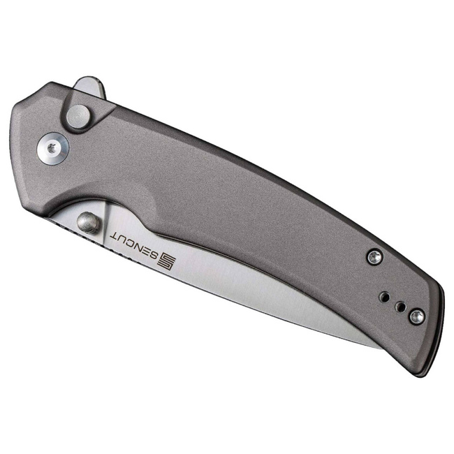 Zsebkés - "SENCUT Serene Aluminum Grey" - Böker
