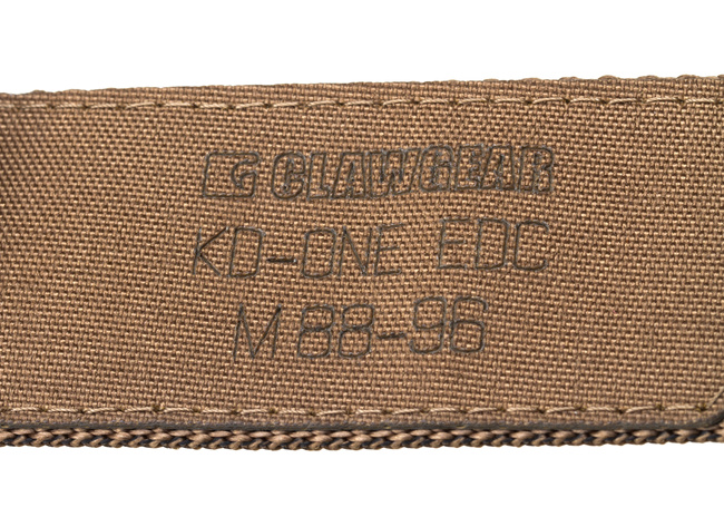 KD ONE BELT - COYOTE - CLAWGEAR