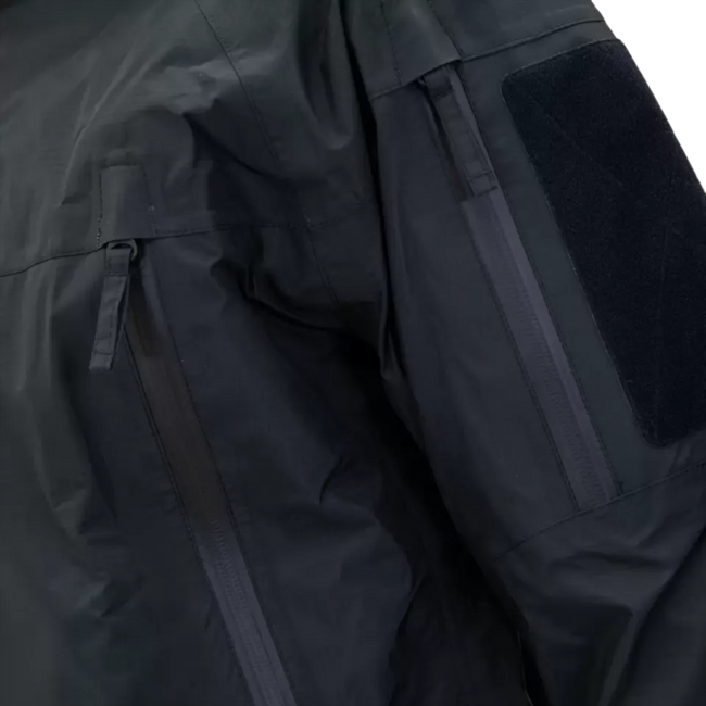 PRG 2.0 waterproof and windproof tactical jacket - Professional Rain Garment - Black - Carinthia 