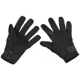 Gloves "MESH", neoprene, black