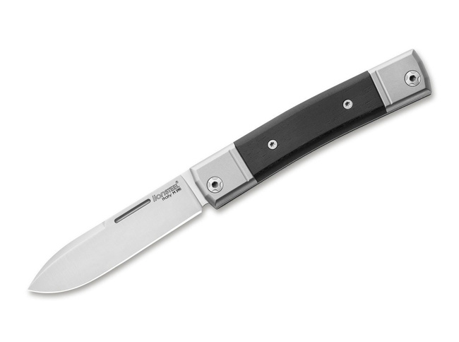 POCKET KNIFE BESTMAN I DROP EBONY - LIONSTEEL