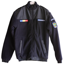 FLEECE DZSEKI - ŐSZ/TÉL- EMBLÉMÁVAL - CSENDŐRSÉG