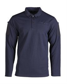 TAKTIKAI POLO ING HOSSZÚ UJJÚ - GYORSAN SZÁRADÓ - Mil-Tec® - SÖTÉTKÉK