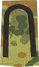 EMBLÉMA - GERMAN ARMY FLECKTARN CAMO/BLACK SHOULDER LOOPS ´UNTEROFFIZIER´