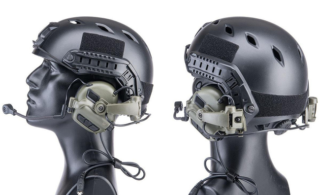 TACTICAL COMMUNICATIONS HEADSET - M32X Mark 3 - EARMOR® - FOLIAGE GREEN