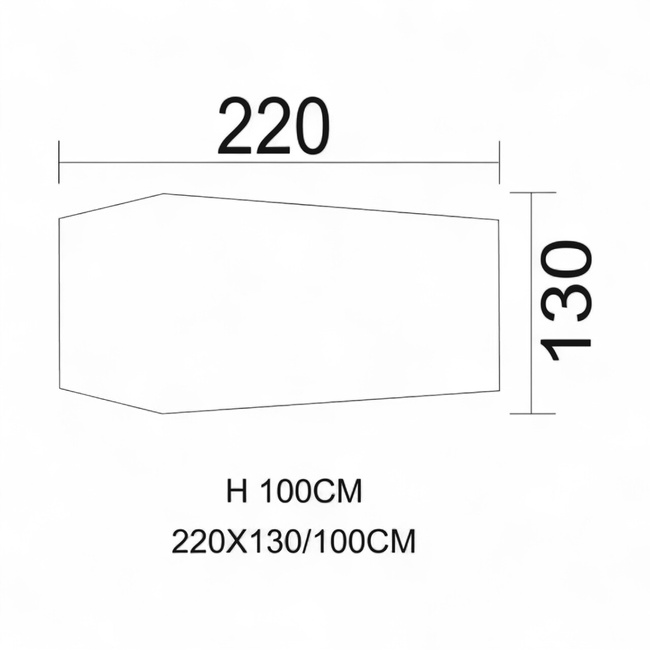 Alagútsátor 2 személyre - Hochstein - 220 x 130 x 100 cm - Zöld OD - MFH