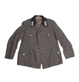 GERMAN WWII TUNIC REPRO - MILITARY SURPLUS - USED