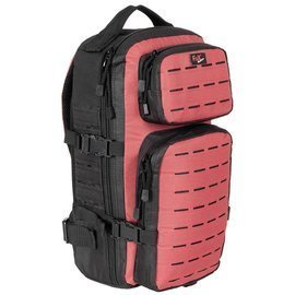 TÁSKA, HÁTIZSÁK "Assault Travel" - 20 l - fekete / piros