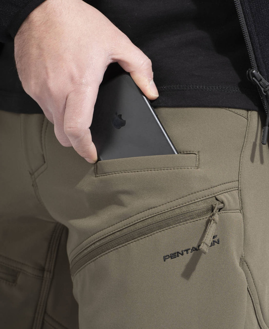 PANTS - "RENEGADE TAIGA" - PENTAGON® - TERRA BROWN - LENGTH 32″